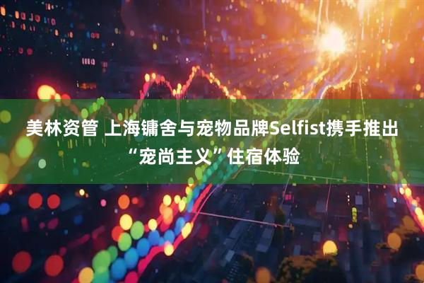 美林资管 上海镛舍与宠物品牌Selfist携手推出“宠尚主义”住宿体验