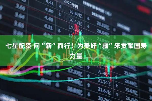 七星配资 向“新”而行！为美好“疆”来贡献国寿力量